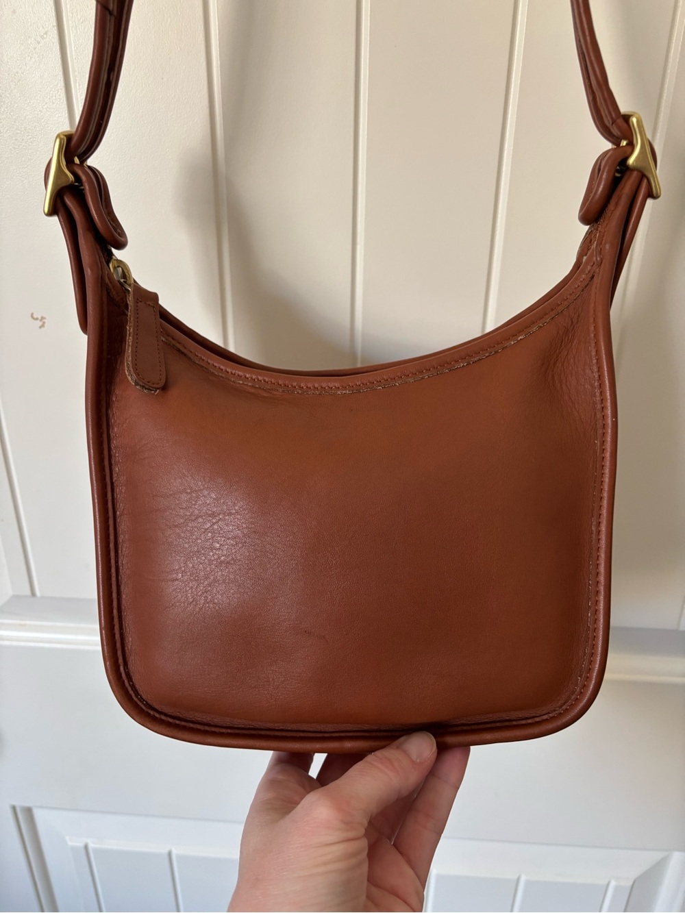 Authentic Vintage Coach Legacy Janice 9950 British Tan Leather Bag 1999 USA - Picture 8 of 8